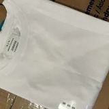 [S] ARMANI EXCHANGE WHITE REGULAR FIT T-SHIRT, 8NYTGX-YJG3Z-1000 (SAX333)