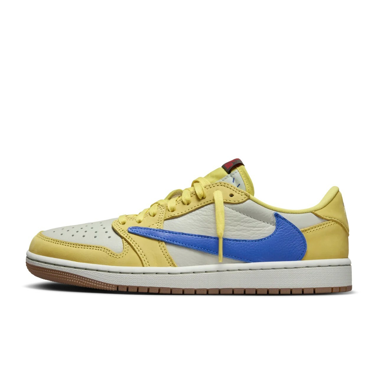 【代購商品】AIR JORDAN 1 LOW OG X TRAVIS SCOTT CANARY 倒勾 低筒 DZ4137-700