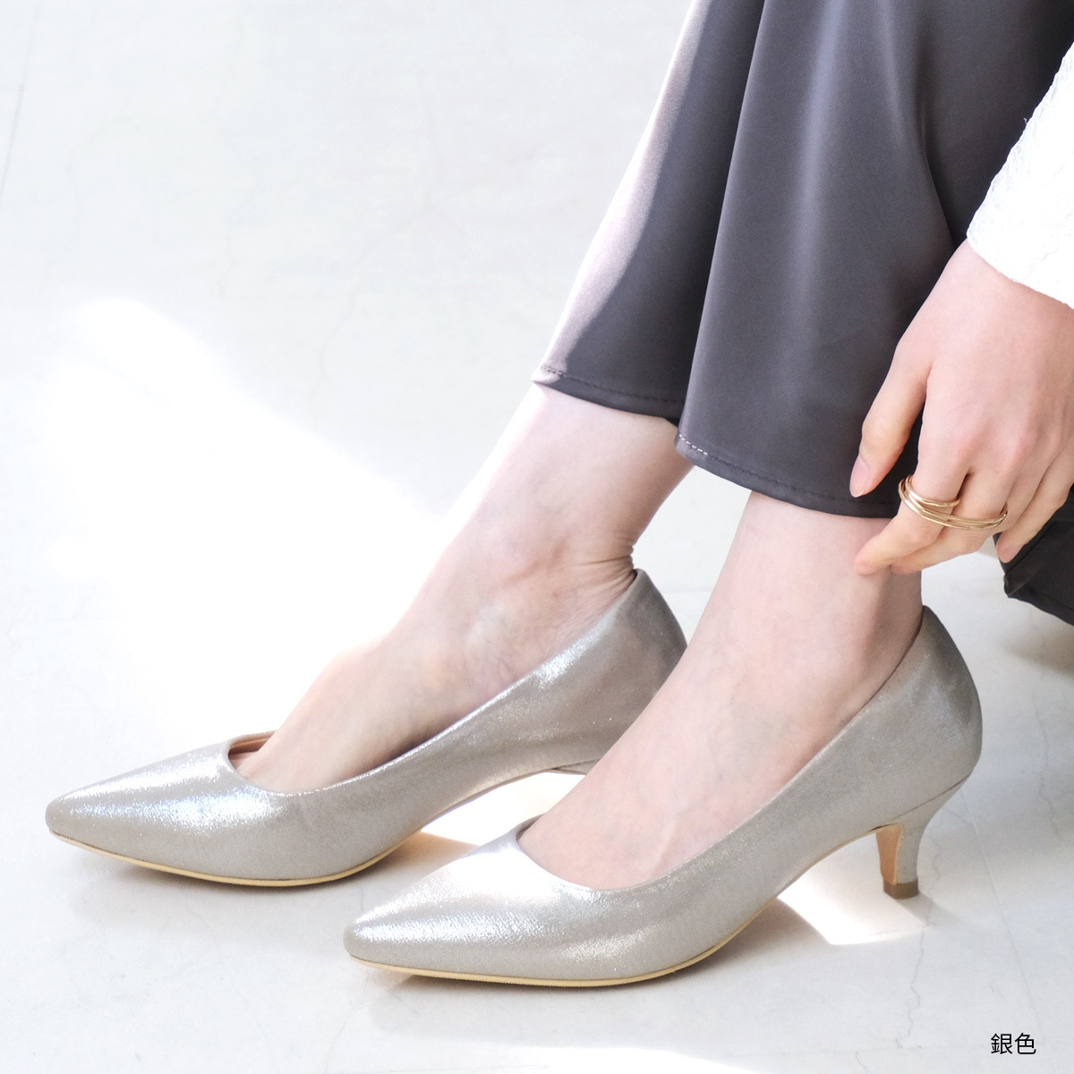 健步如飛尖頭 5 公分高跟鞋 超好走女鞋｜春夏【CX2500-1】