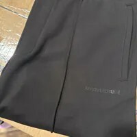 [S] ARMANI EXCHANGE BLACK COTTON FRENCH TERRY JOGGER TROUSER, 6DZPLJ-ZJ4XZ-1200 (SAX326)