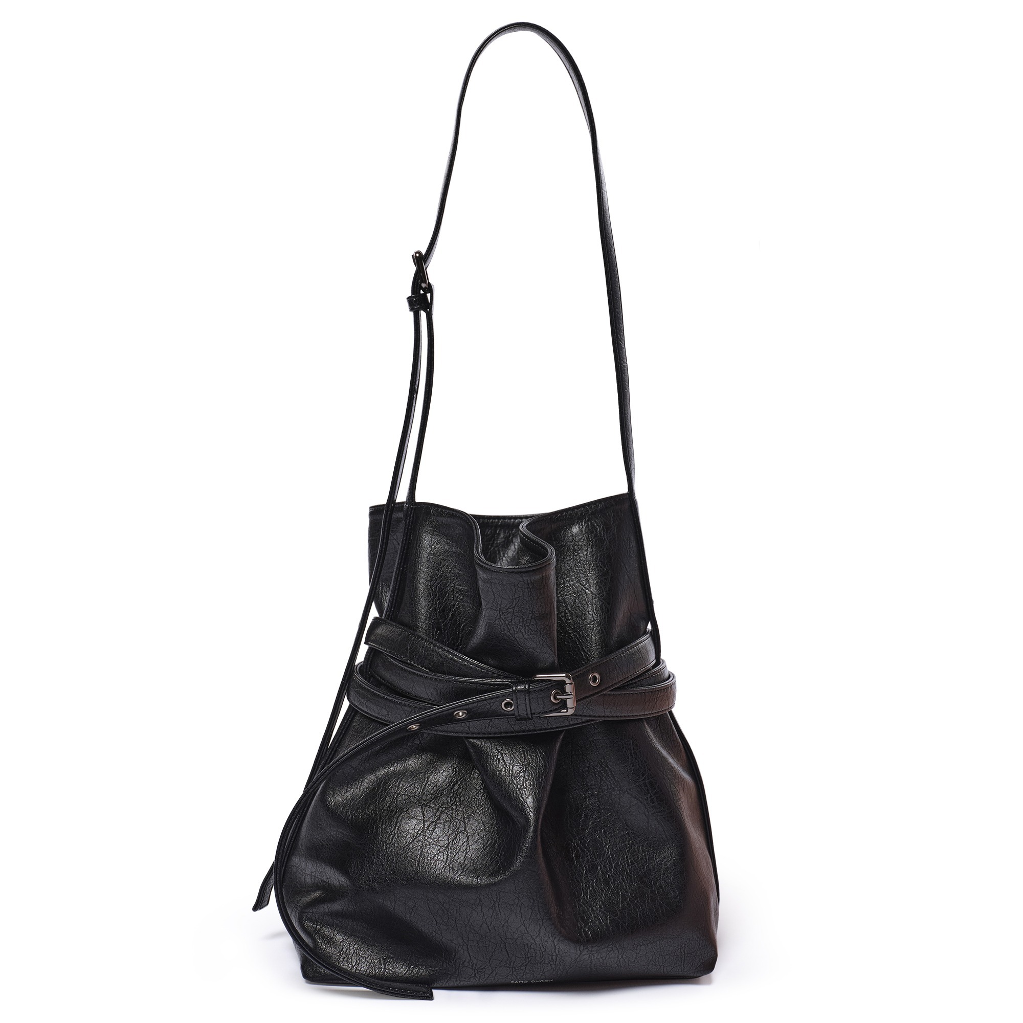 ☆SAMO ONDOH☆ Belt Bucket Bag M 韓国発 ショルダーバッグ ☆SAMO ONDOH☆ Belt Bucket Bag M 韓国発 ショルダーバッグ