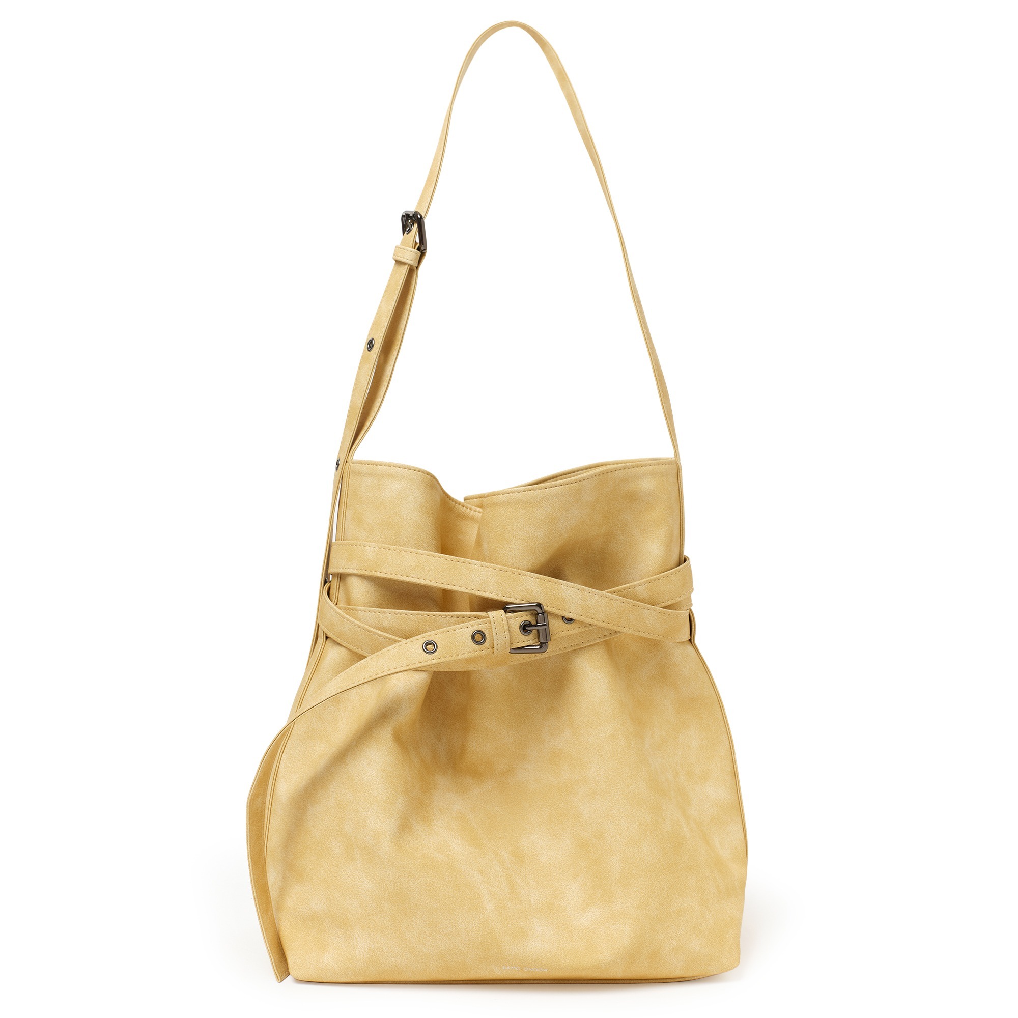 [SAMO ONDOH] Belt Bucket Bag M ☆送料込☆ SAMO ONDOH] Belt Bucket Bag M ☆送料込☆ ショルダーバッグ