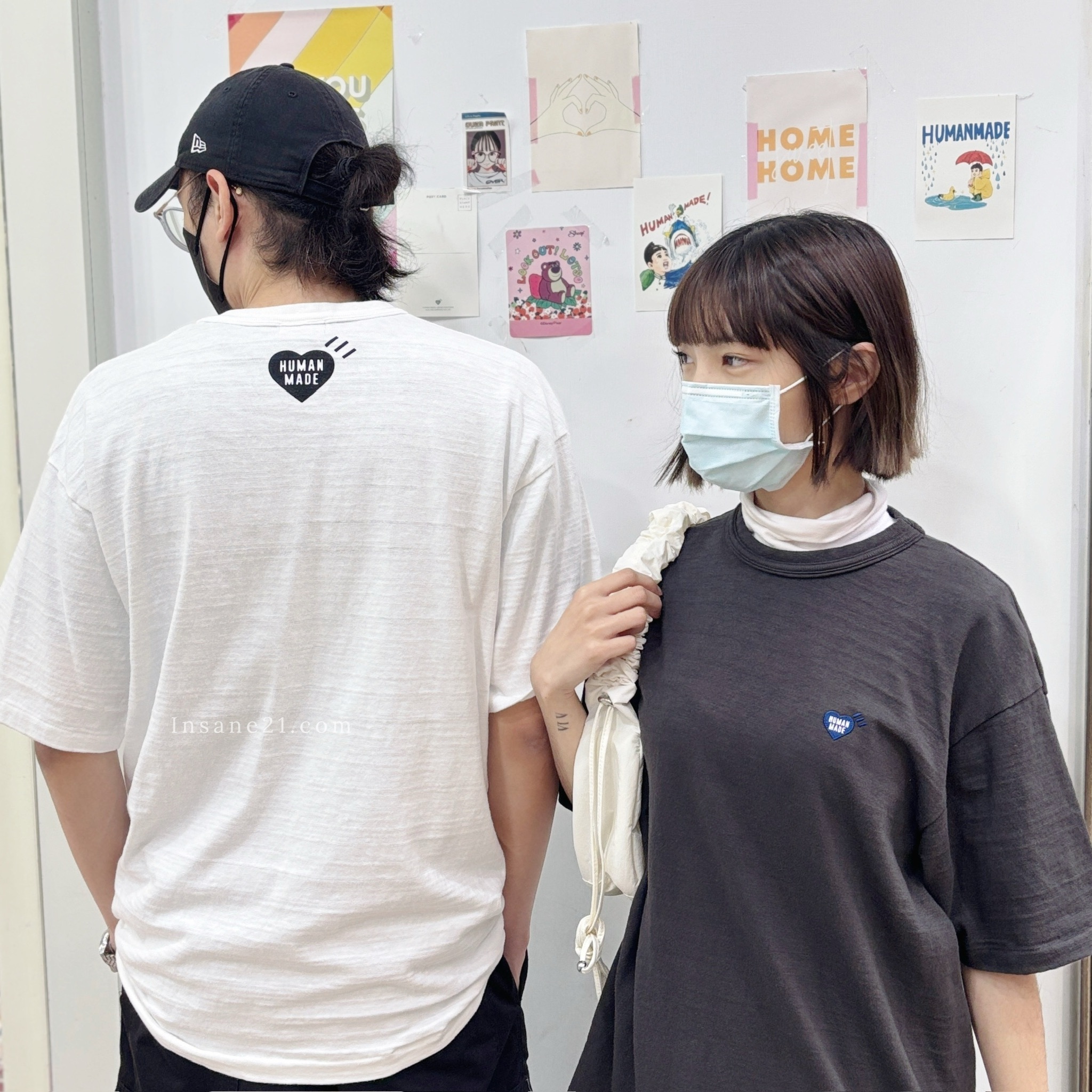 HUMAN MADE 胸前小愛心 背後愛心LOGO 短袖 上衣 / 現貨