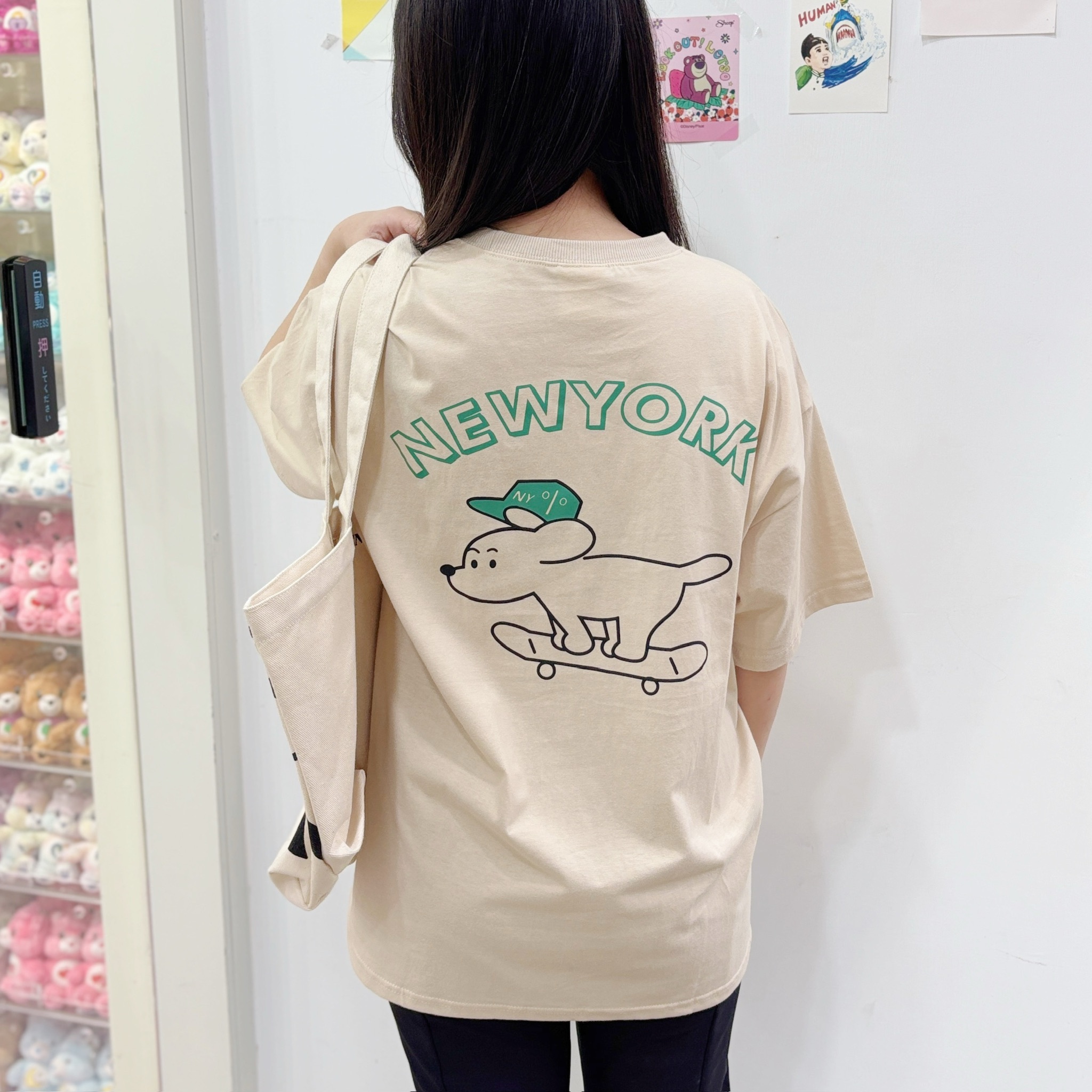 CONCEPT 滑板狗 背後大圖 短袖 短T 上衣