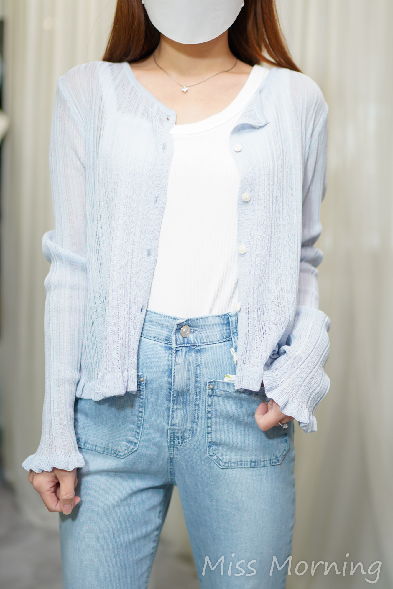 氣質感特顯瘦上衣/外套兩穿(14501)