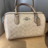 [S] COACH SV/SAND/TAUPE MULTI CW377 SIG BLCK RWN, 196395587742 (SCO1153)