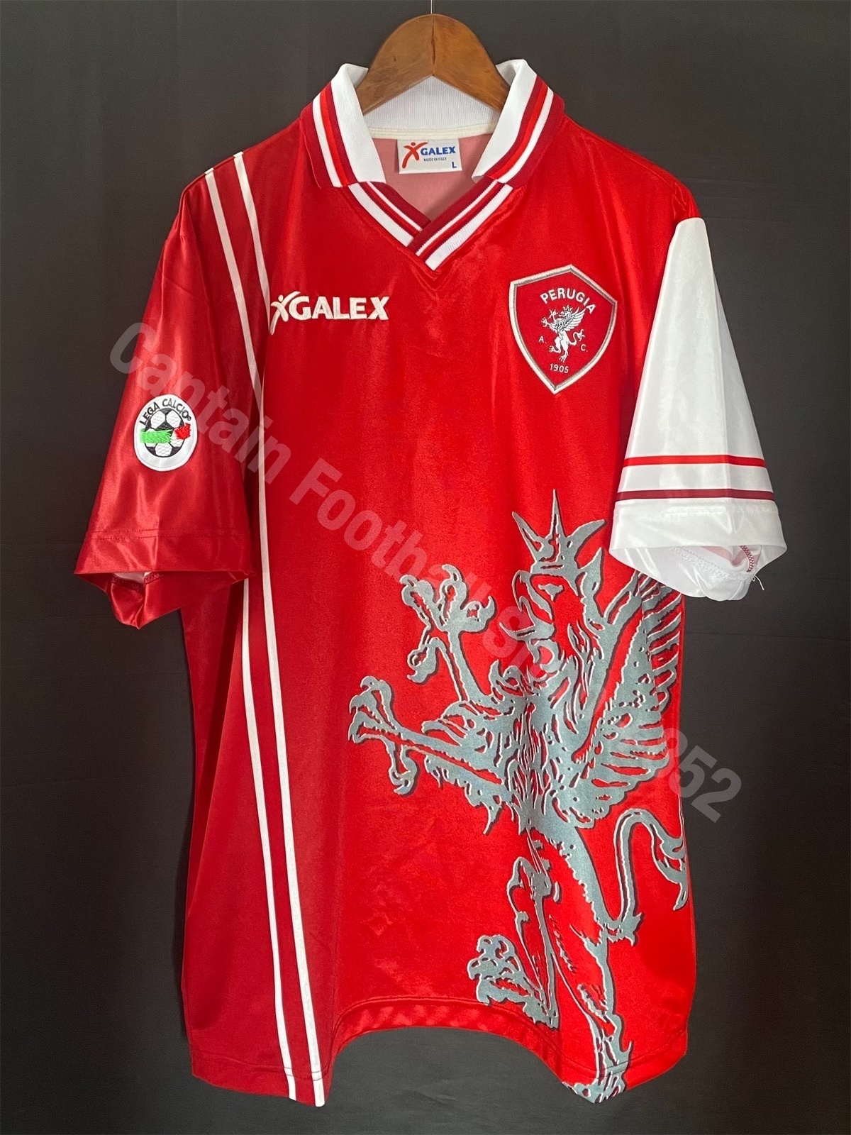 Perugia 1997-1999 Galex Home Shirt #7 NAKATA