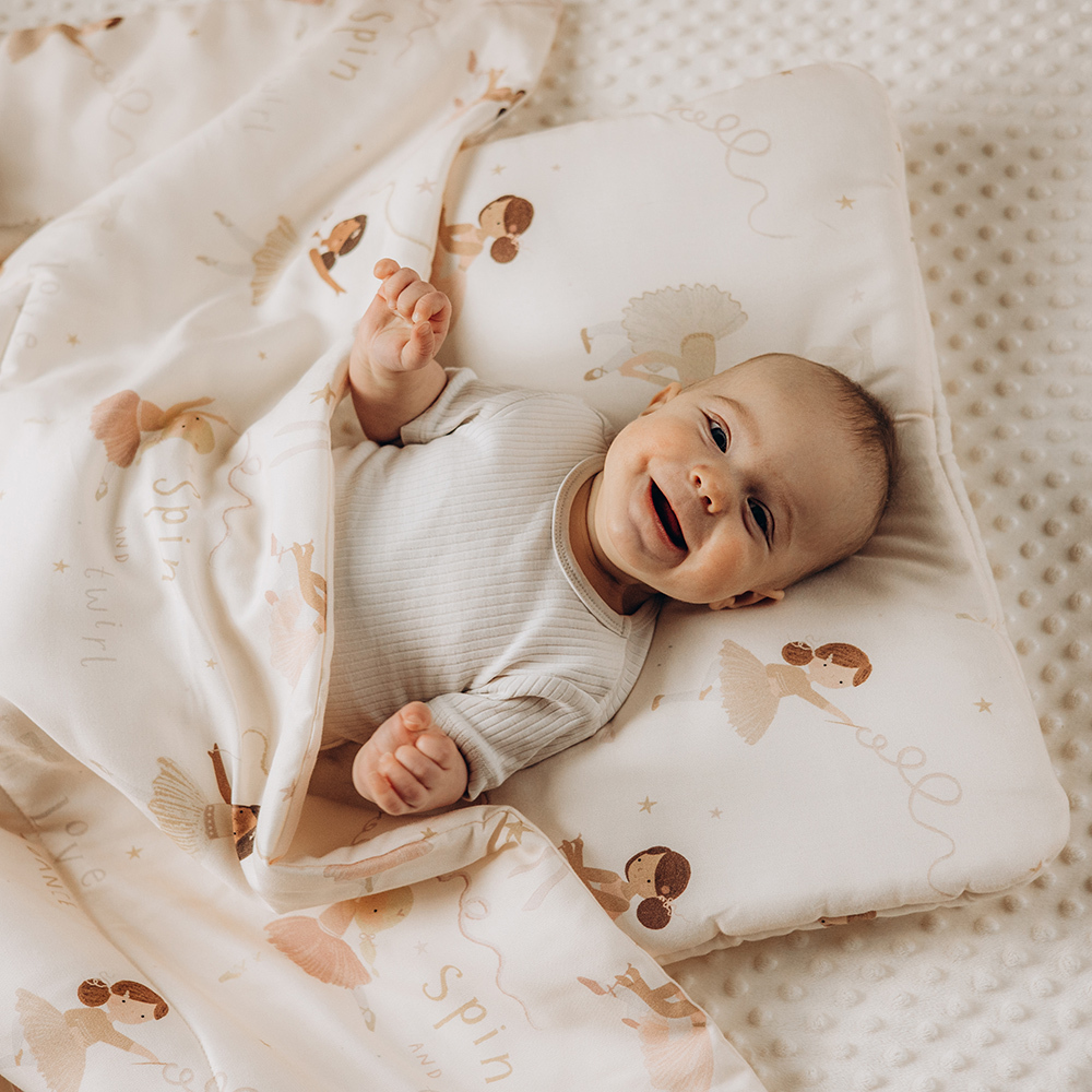 La Millou波蘭 竹纖涼感小童方枕(30x50cm)｜抗菌枕｜旋轉芭蕾舞