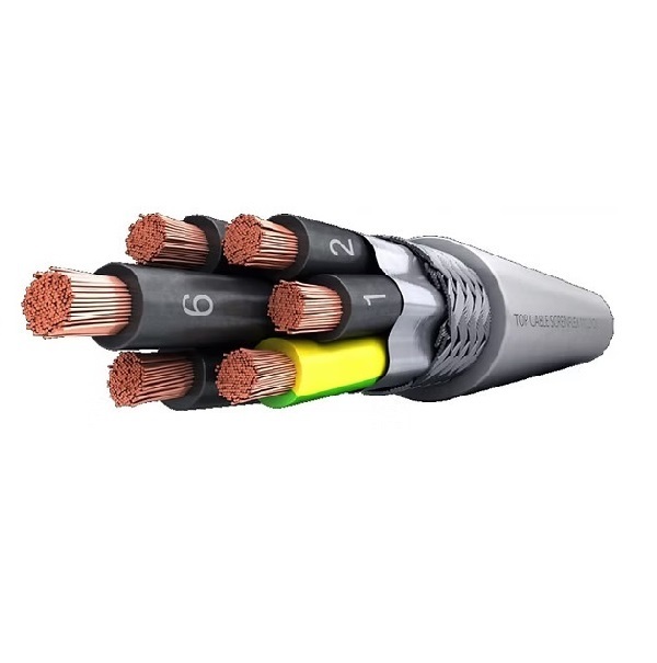 CA908  Top Cable LiYCY/VC4V-K 多芯屏蔽控制軟線 - 灰色外皮