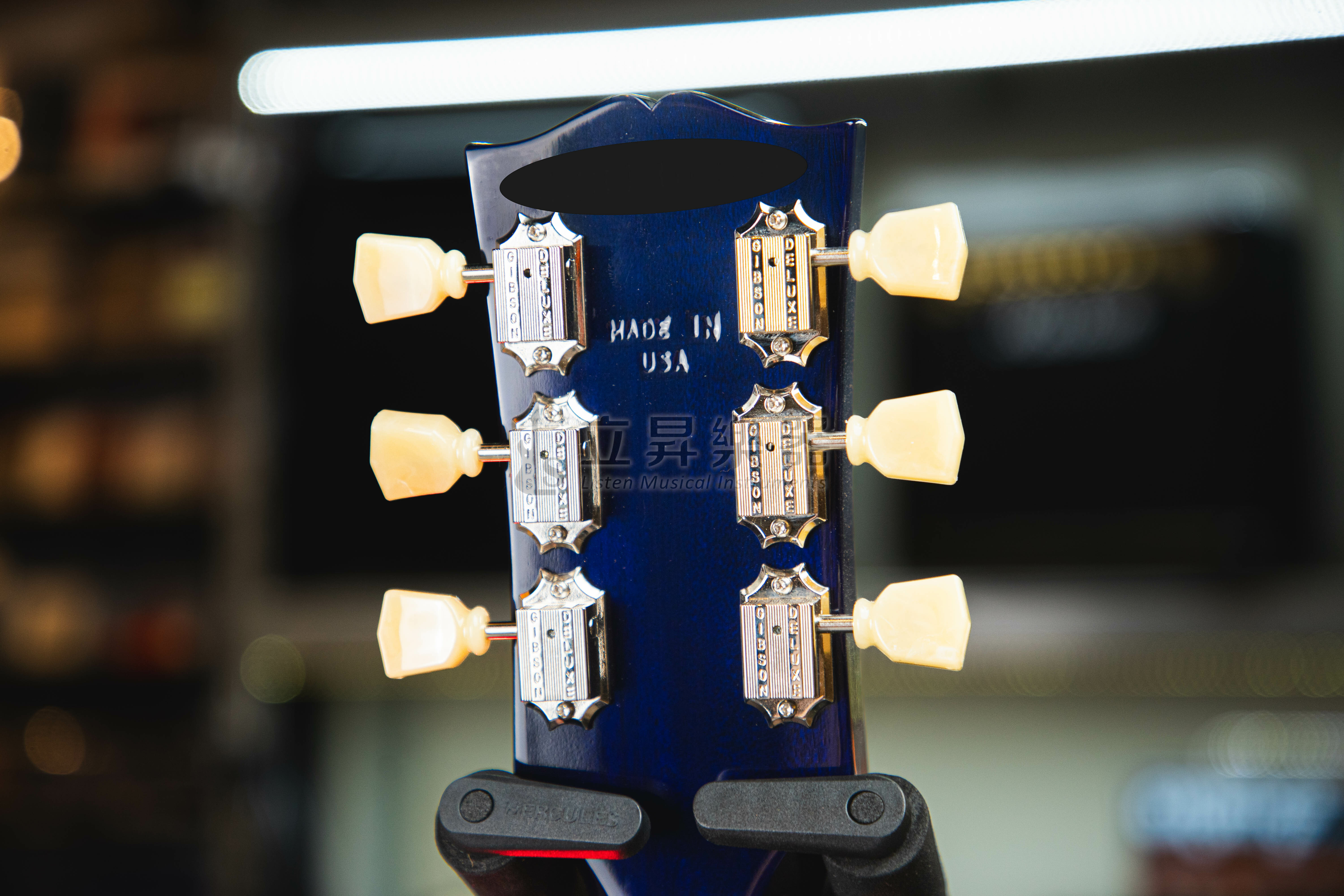 Gibson Gibson Les Paul Studio 藍莓漸層 Blueberry Burst 電吉他 附原廠Soft Case 皮革軟袋、琴布、背帶 第 6 張圖片｜三峽吉他 / Bass