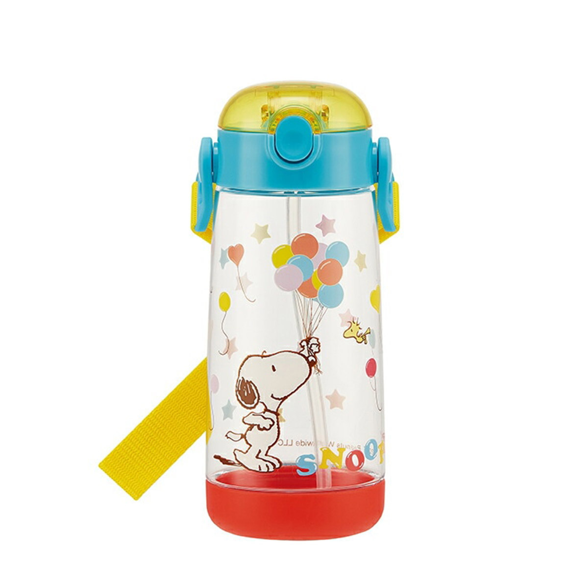 Skater Snoopy 480ml Straw Bottle -PDSH5