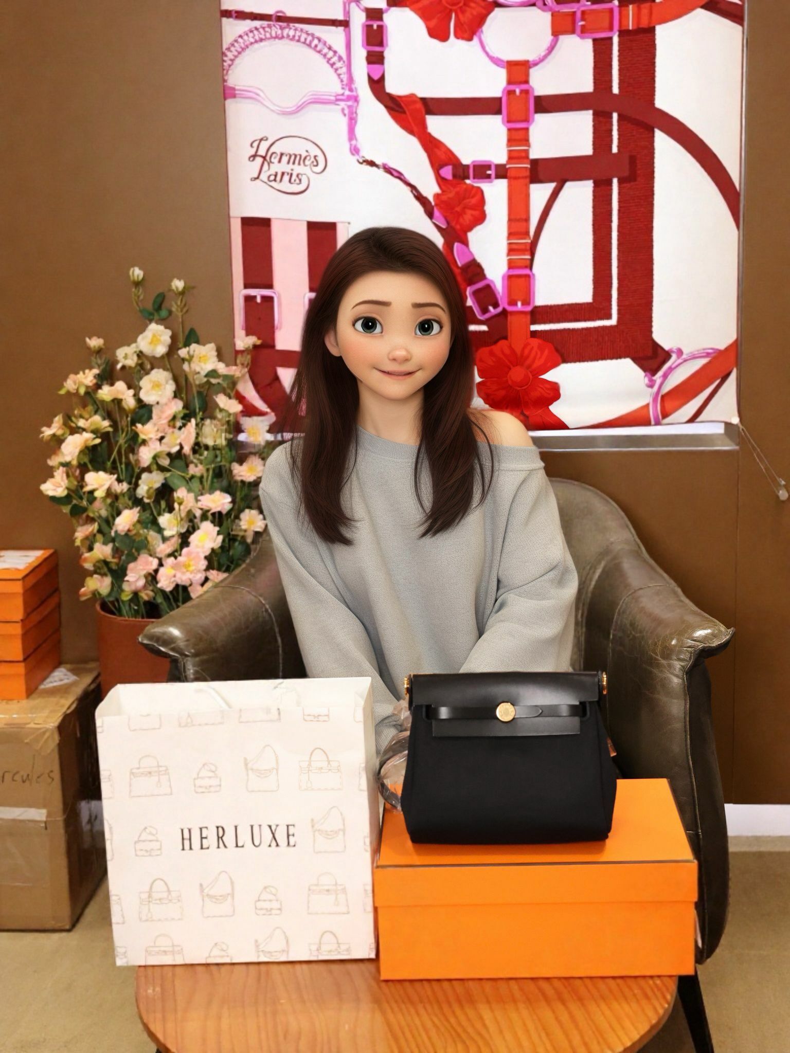 29/3/2025購買 【感謝支持】 熟客靚靚爽快抱走Herbag mini 黑金🎩 非常滿意🥰 感謝你一直以來嘅支持與信任🫶