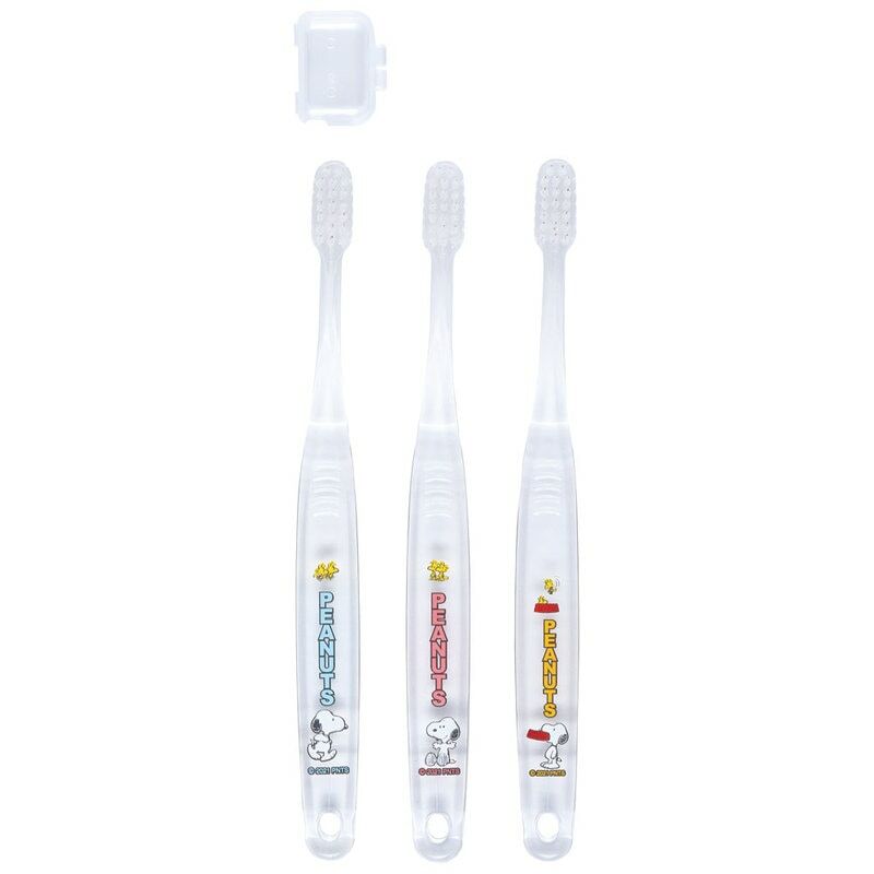 日本品牌 Skater Snoopy 3枝裝 16cm 兒童牙刷 -TBCR6T