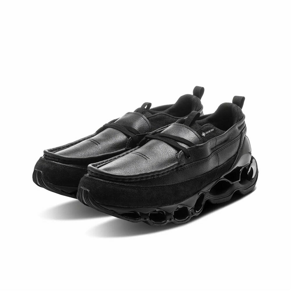 Mizuno Wave Prophecy Moc Gore-Tex Black 黑色 D1GD240601 防潑水 皮革 運動鞋 休閒鞋 男鞋