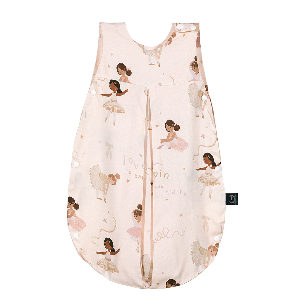 La Millou波蘭 抗菌竹纖涼感防踢被/防踢背心分腿扣(70cm)｜旋轉芭蕾舞