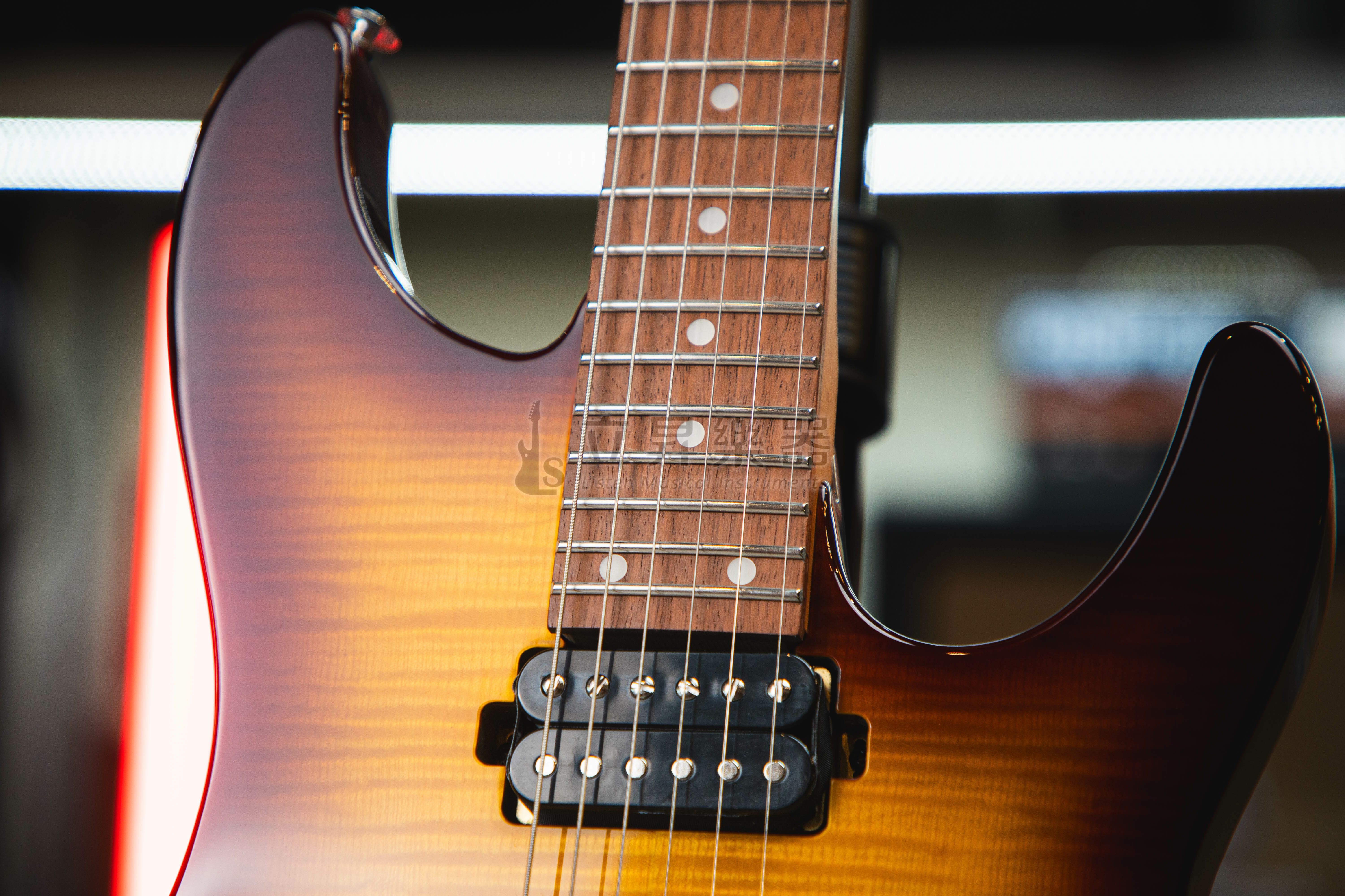 Ibanez Ibanez AZ24S1F AZ Standard 系列 烤楓木琴頸 不鏽鋼frets 鎖定式旋鈕 雙雙 小搖座 電吉他 陸廠 第 4 張圖片｜三峽吉他 / Bass