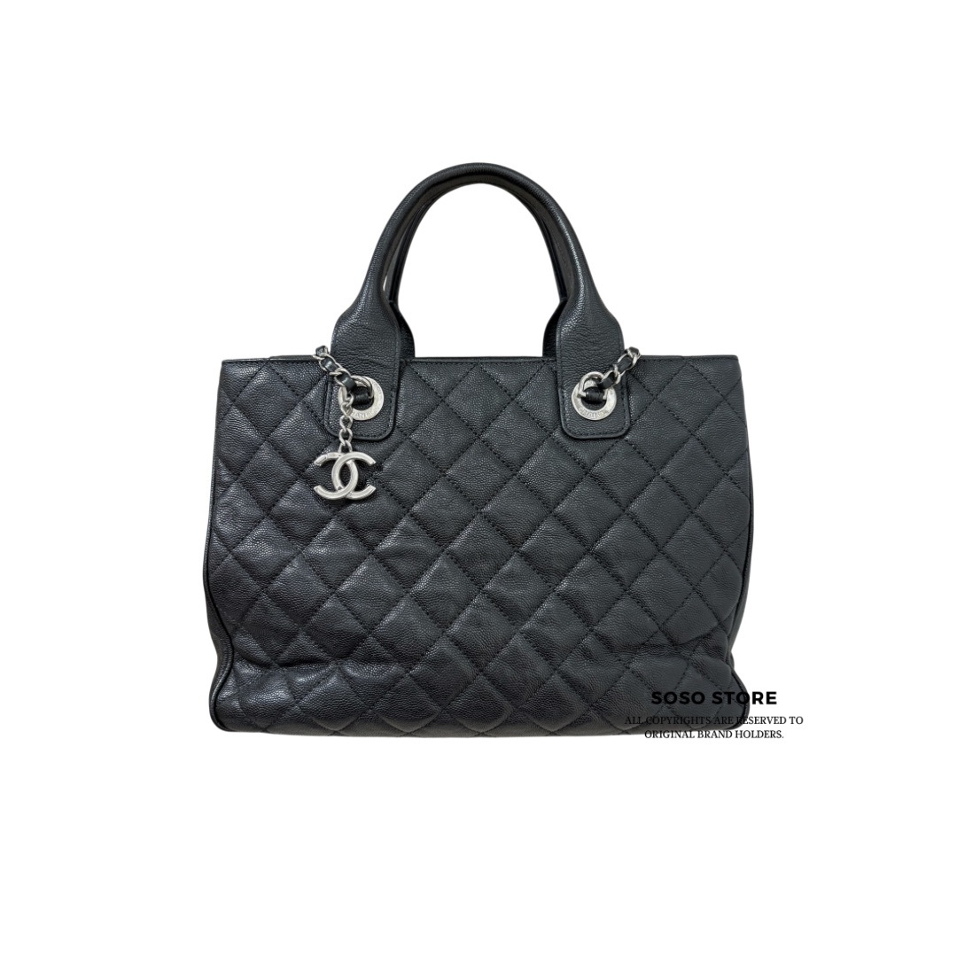 Chanel Urban Companion Tote Bag - Black / Shw