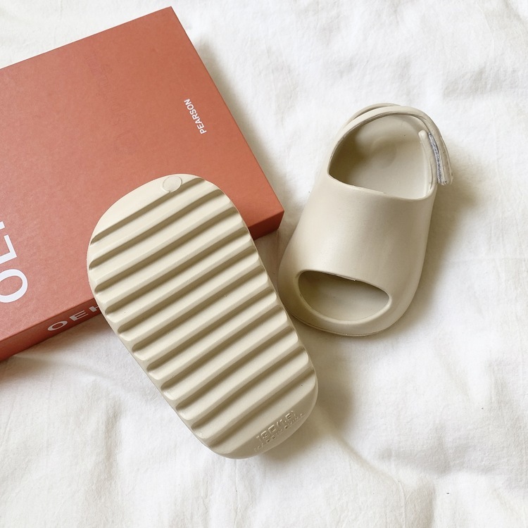 厚底防滑魚嘴鞋