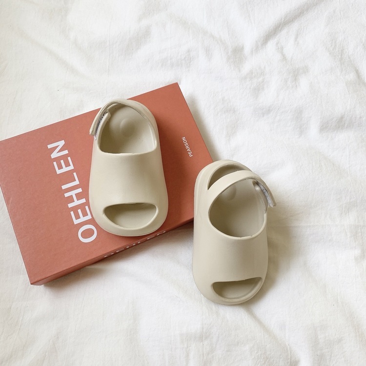 厚底防滑魚嘴鞋