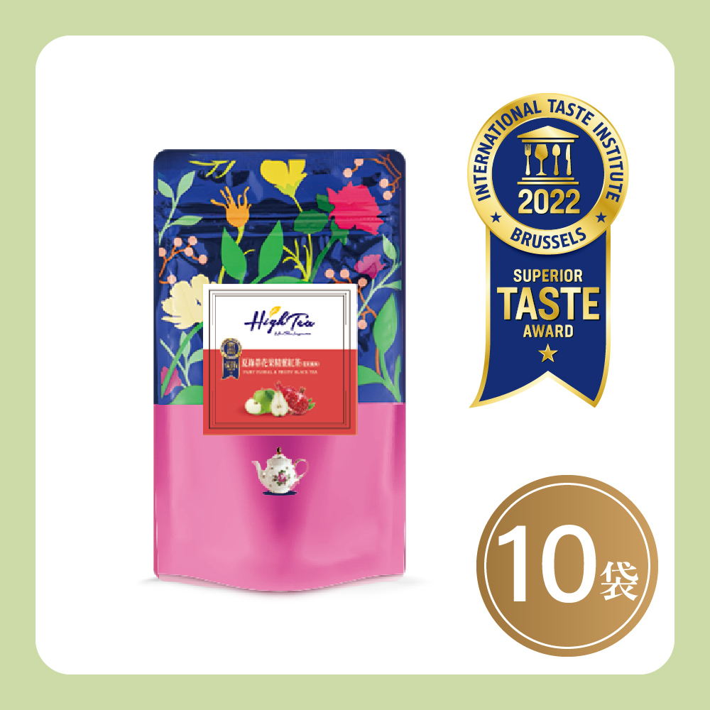 【箱購】【10袋】夏綠蒂花果精靈紅茶(花果風味) 3g x 12入/袋 【國際ITI風味絕佳獎】