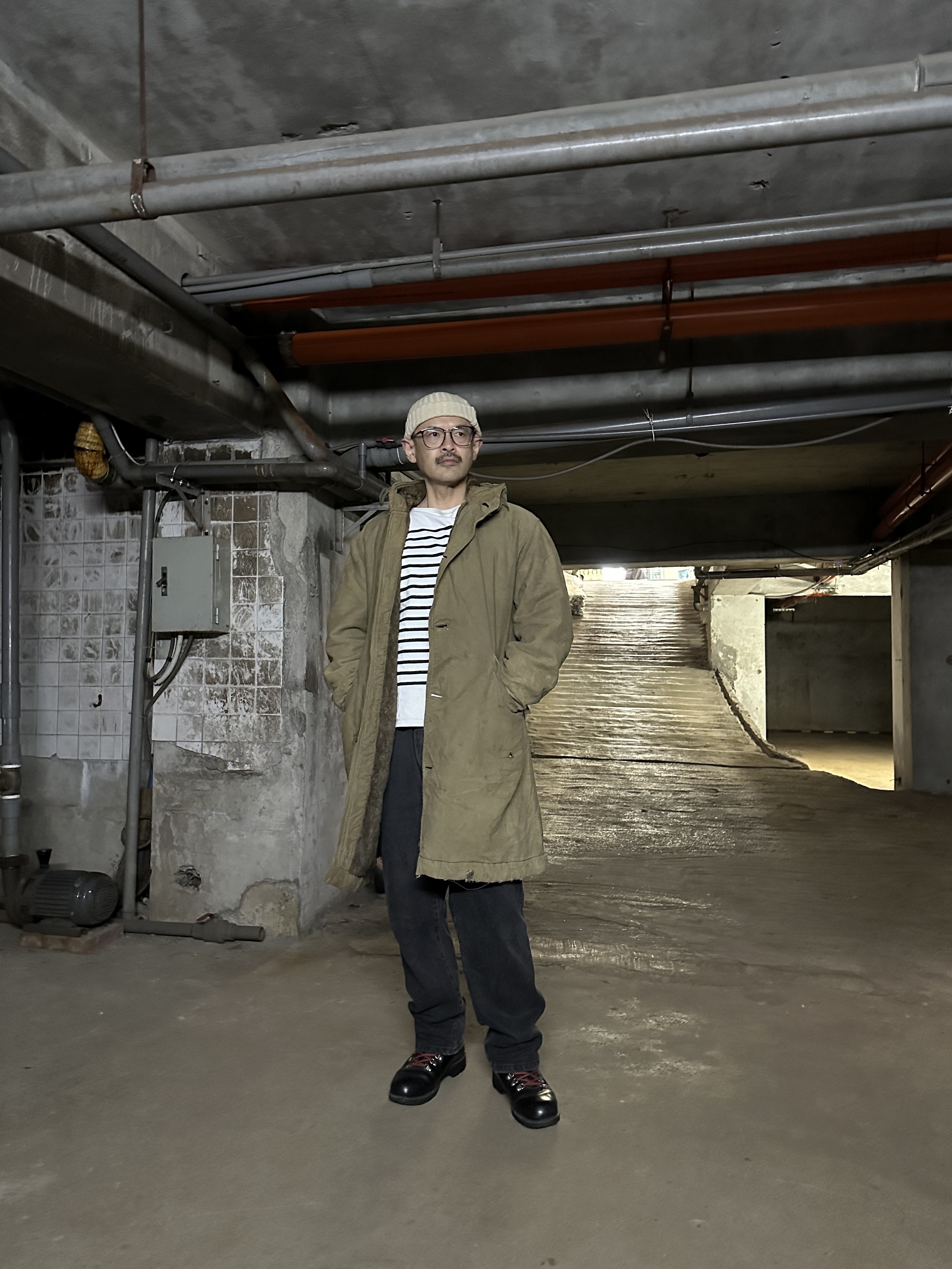 40s US NAVY N-2 Deck Coat