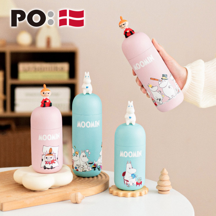 PO: 丹麥POxMOOMIN膠囊保溫杯220ml/360ml (共2色)