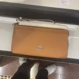 [S] COACH SV/LIGHT SADDLE MULTI CU797 DOUBKE ZIP WALLET COLORBLOCK, 196395413638 (SCO1175)