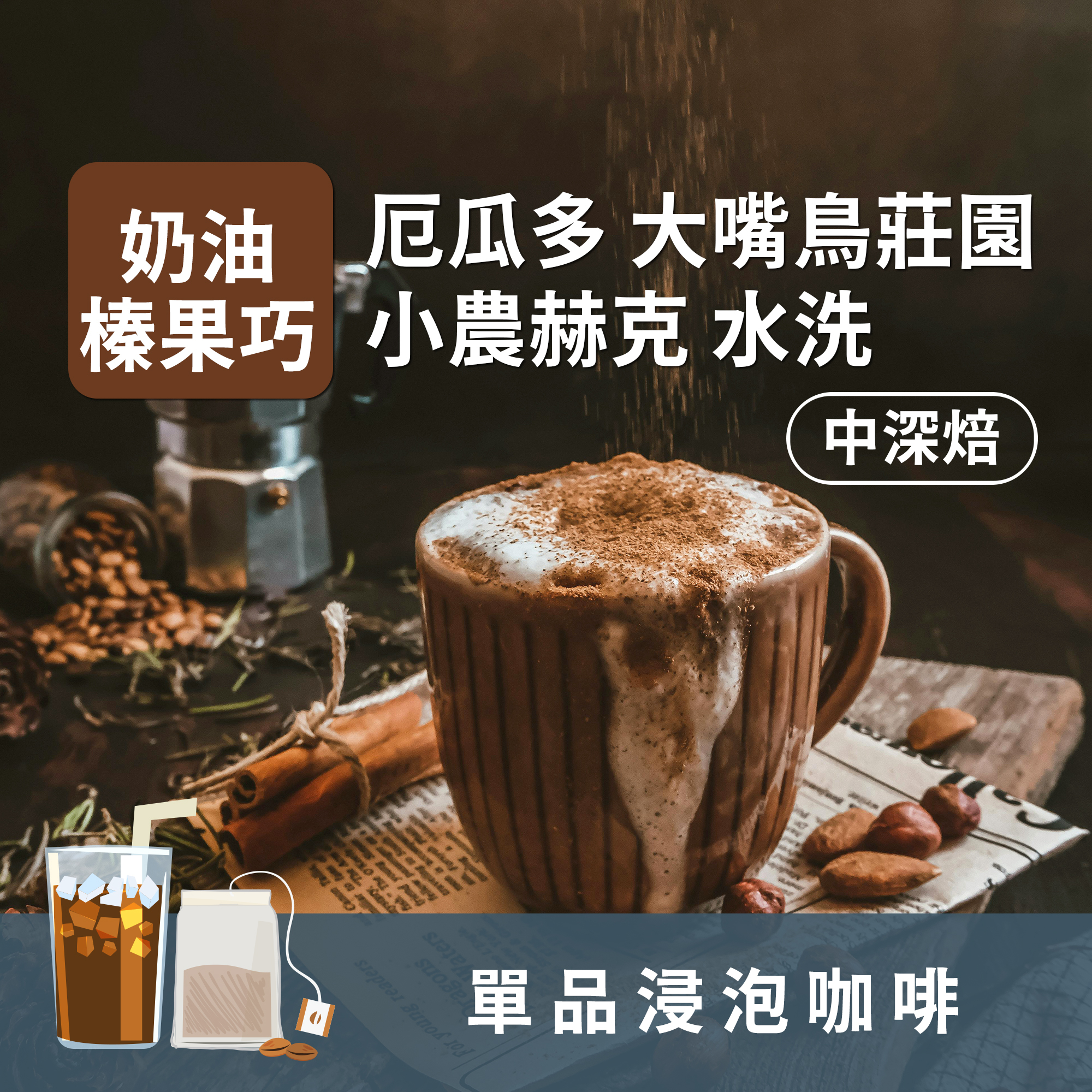 浸泡10包 / 中深焙 厄瓜多 大嘴鳥莊園 小農赫克 水洗