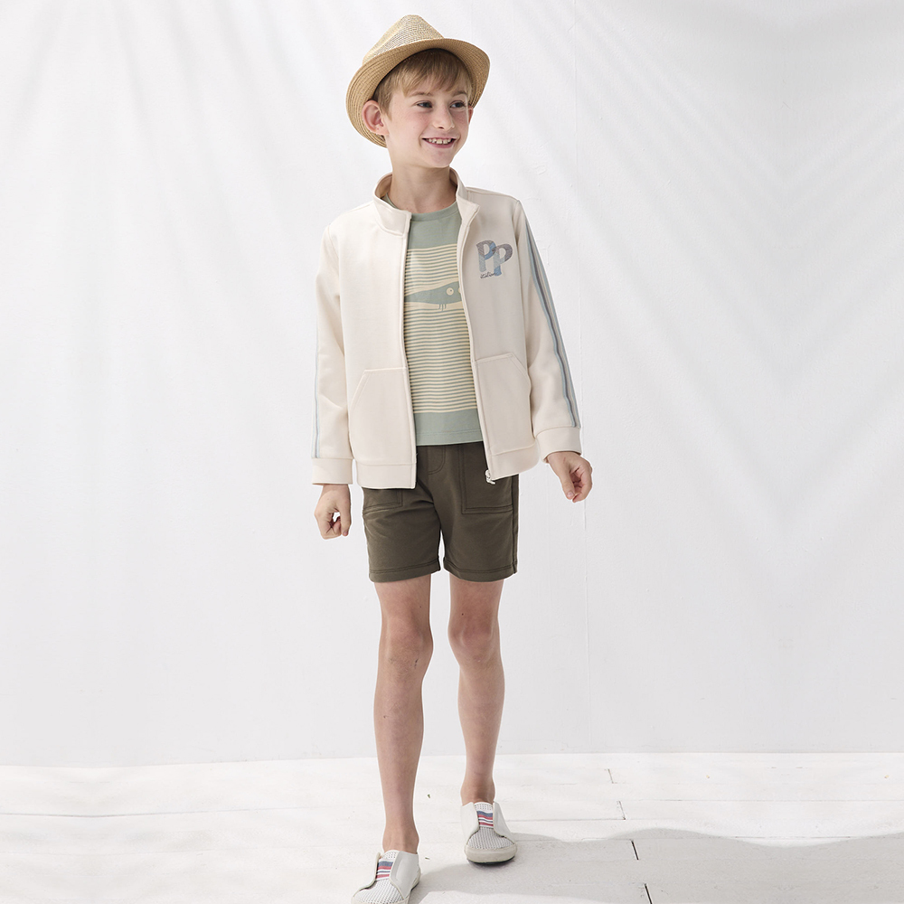 PIPPY 雅痞素面大口袋短褲 綠