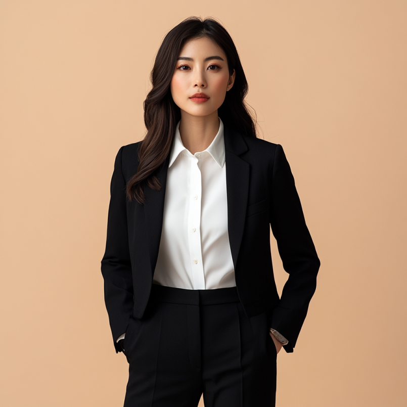 經典極簡商務套裝 – 黑白質感系列