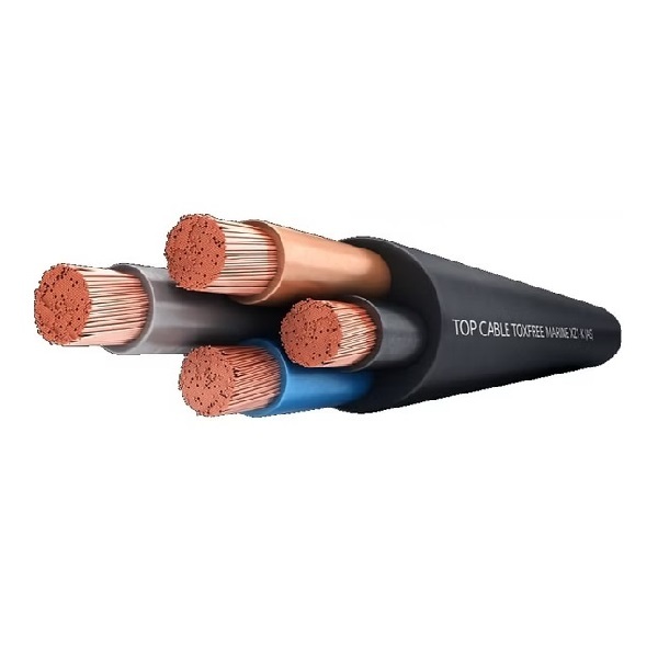 CA904  Top Cable  XZI-K(AS) 低煙無毒多芯電源軟線-黑色外皮