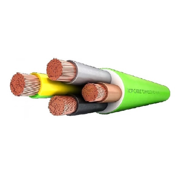 CA903  Top Cable  RZI-K(AS) 低煙無毒多芯電源軟線-綠色外皮