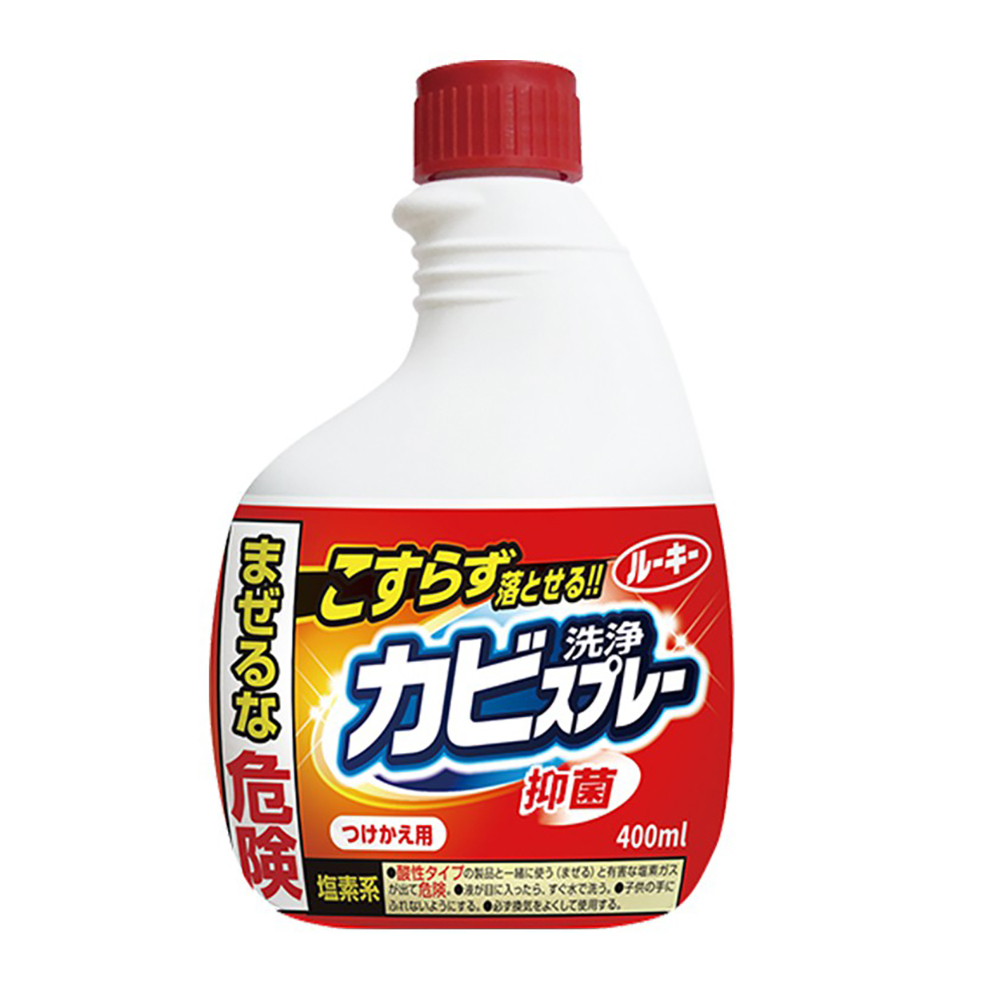 日本【第一石鹼】浴室除霉噴霧-地壁磚用補充瓶400ml