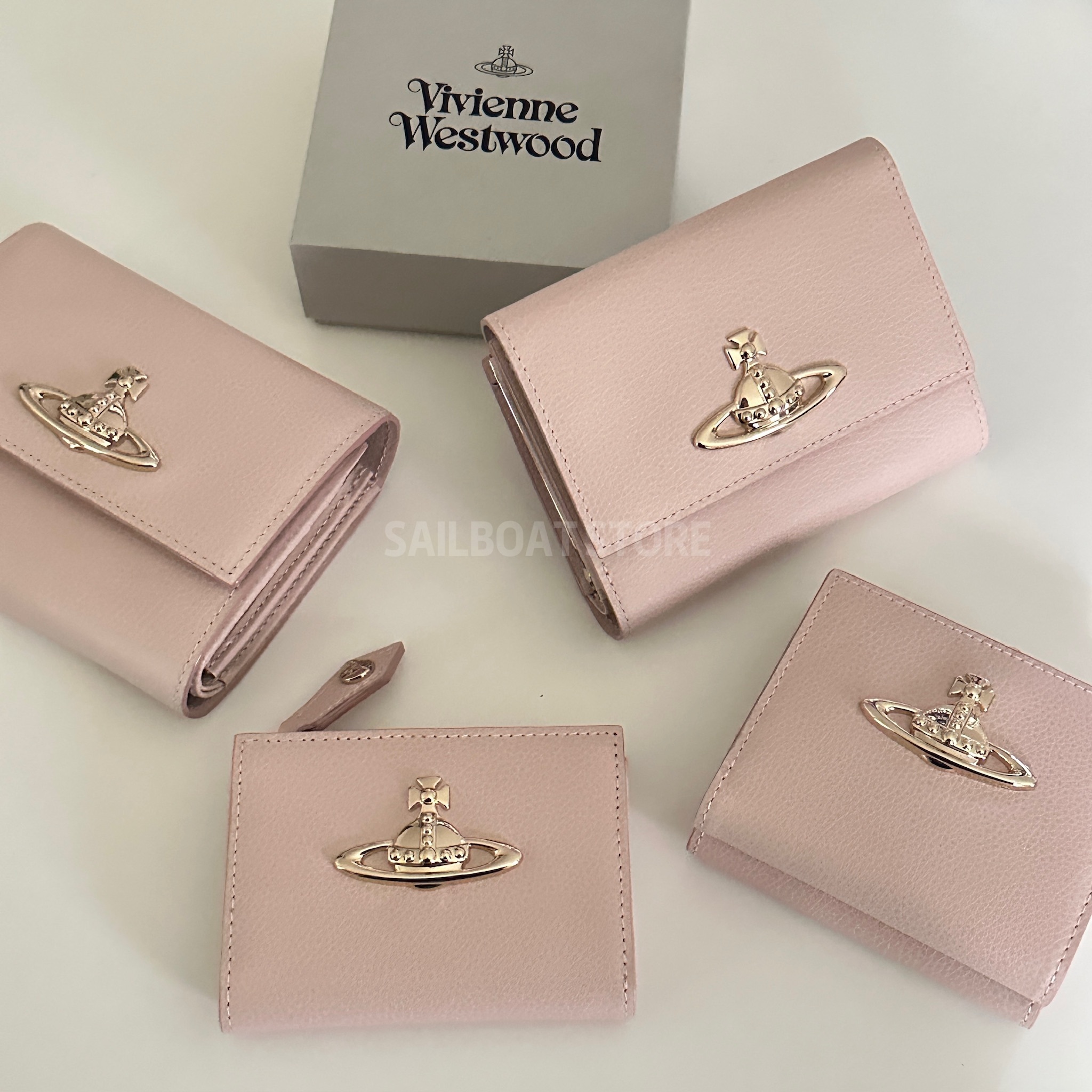 #預購 日本限定 VIVIENNE WESTWOOD EXECUTIVE系列 粉色 錢包 卡夾