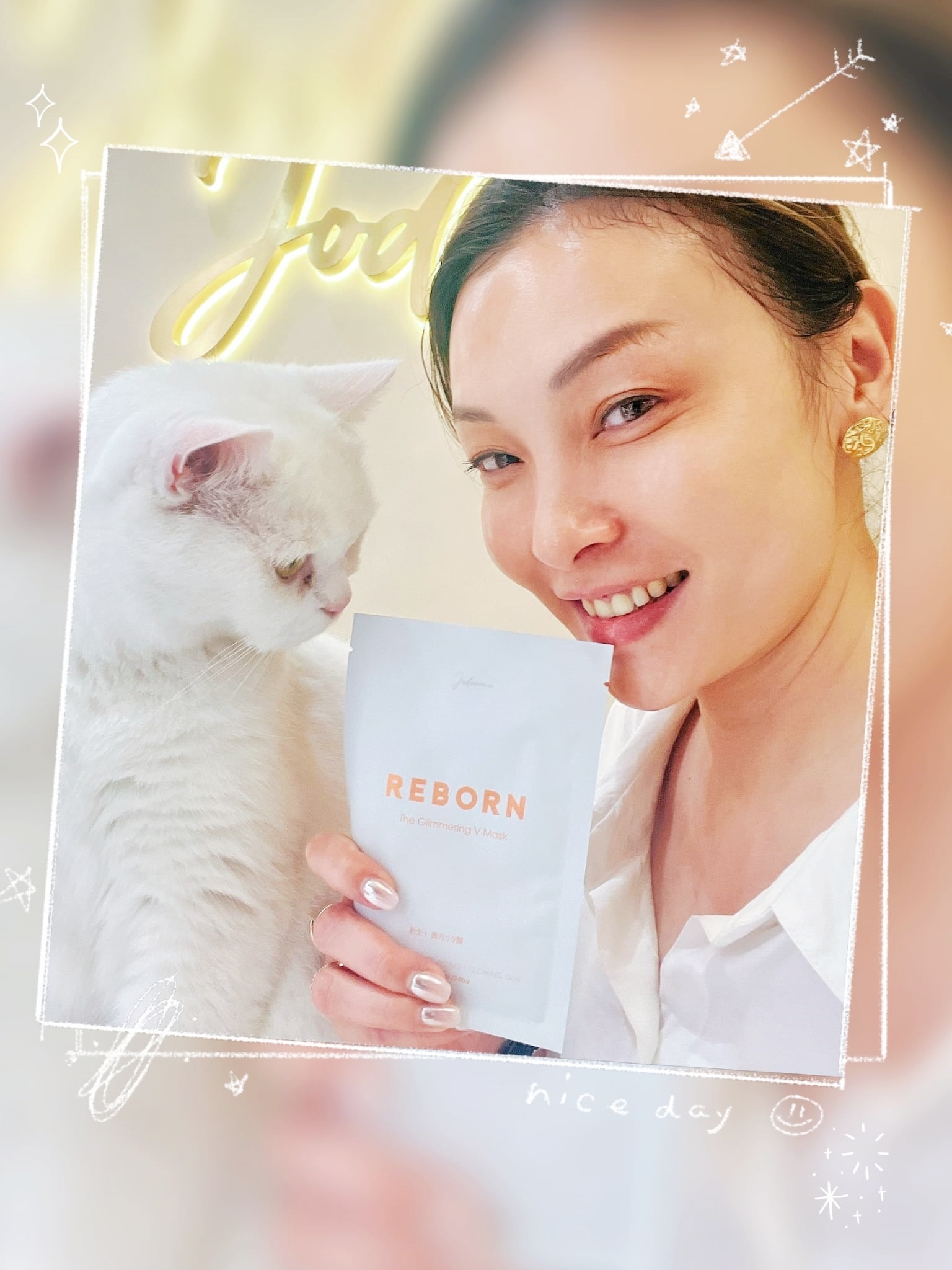 台灣代購  Jodomme新生・微光小Ｖ膜