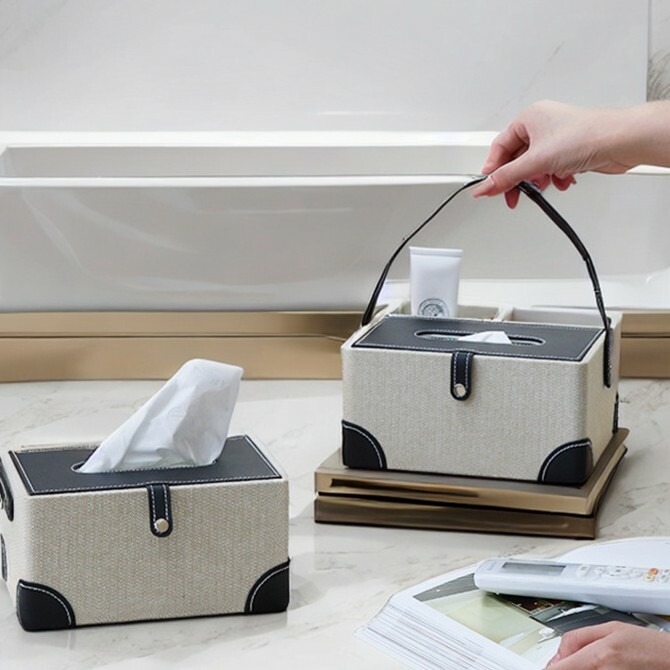 《5830》法式輕奢多功能手提面紙盒