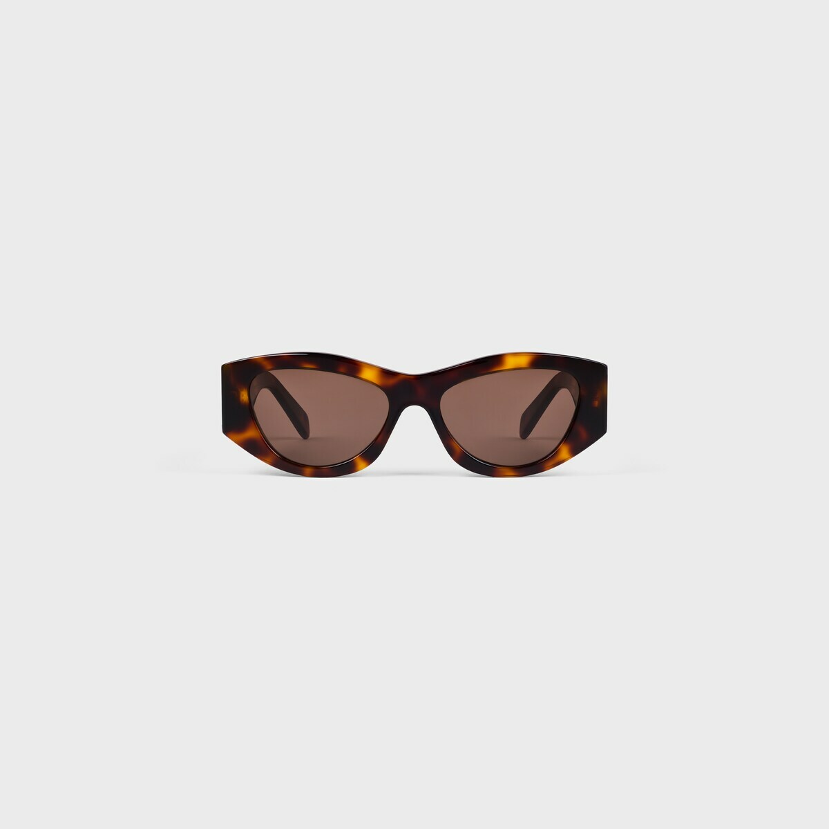 TRIOMPHE 15 SUNGLASSES IN ACETATE CELINE EYEWEAR Triomphe cat-eye tortoiseshell acetate  main image 2