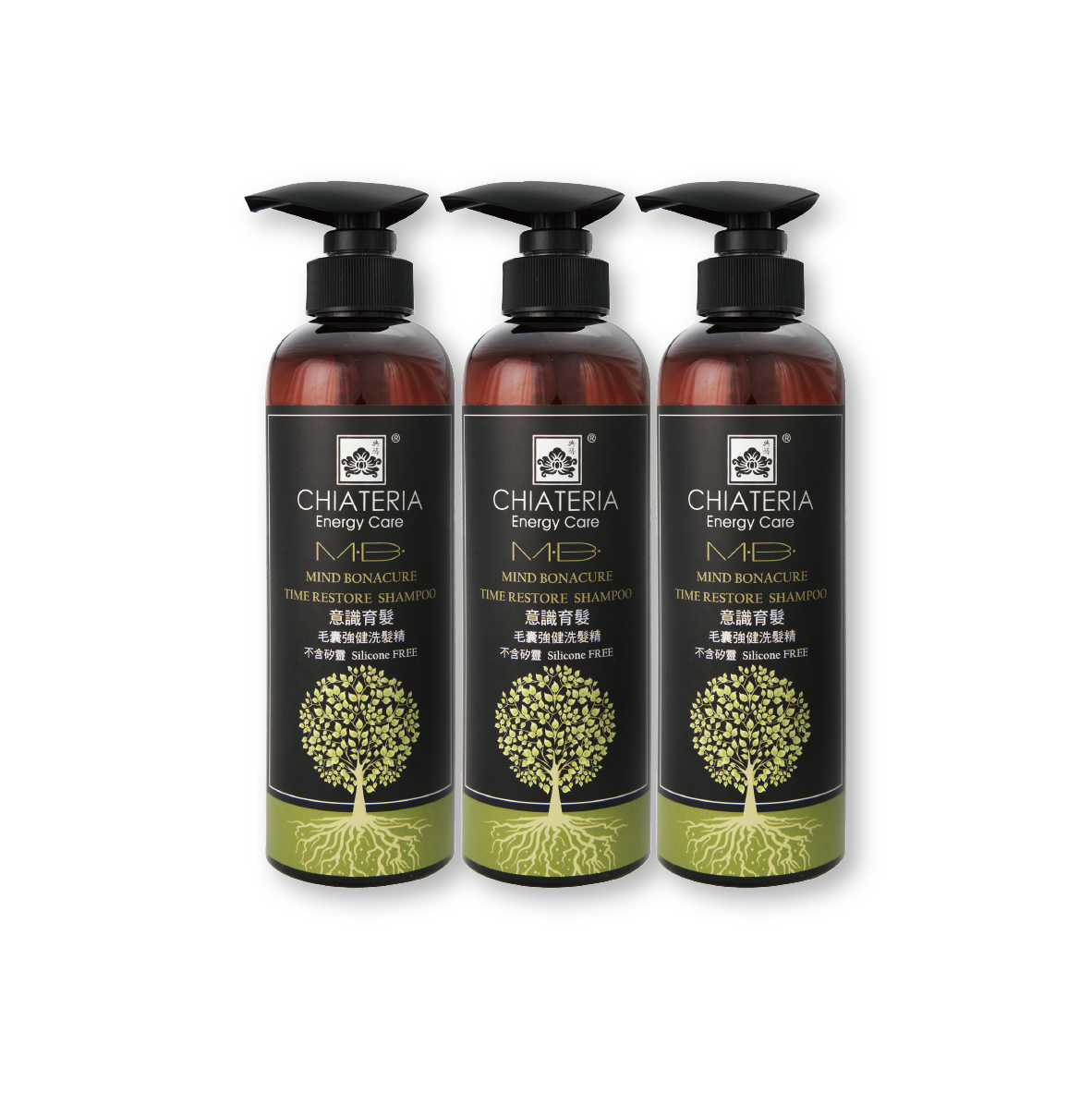 意識豐盈強健髮根洗髮精500ml 3入組