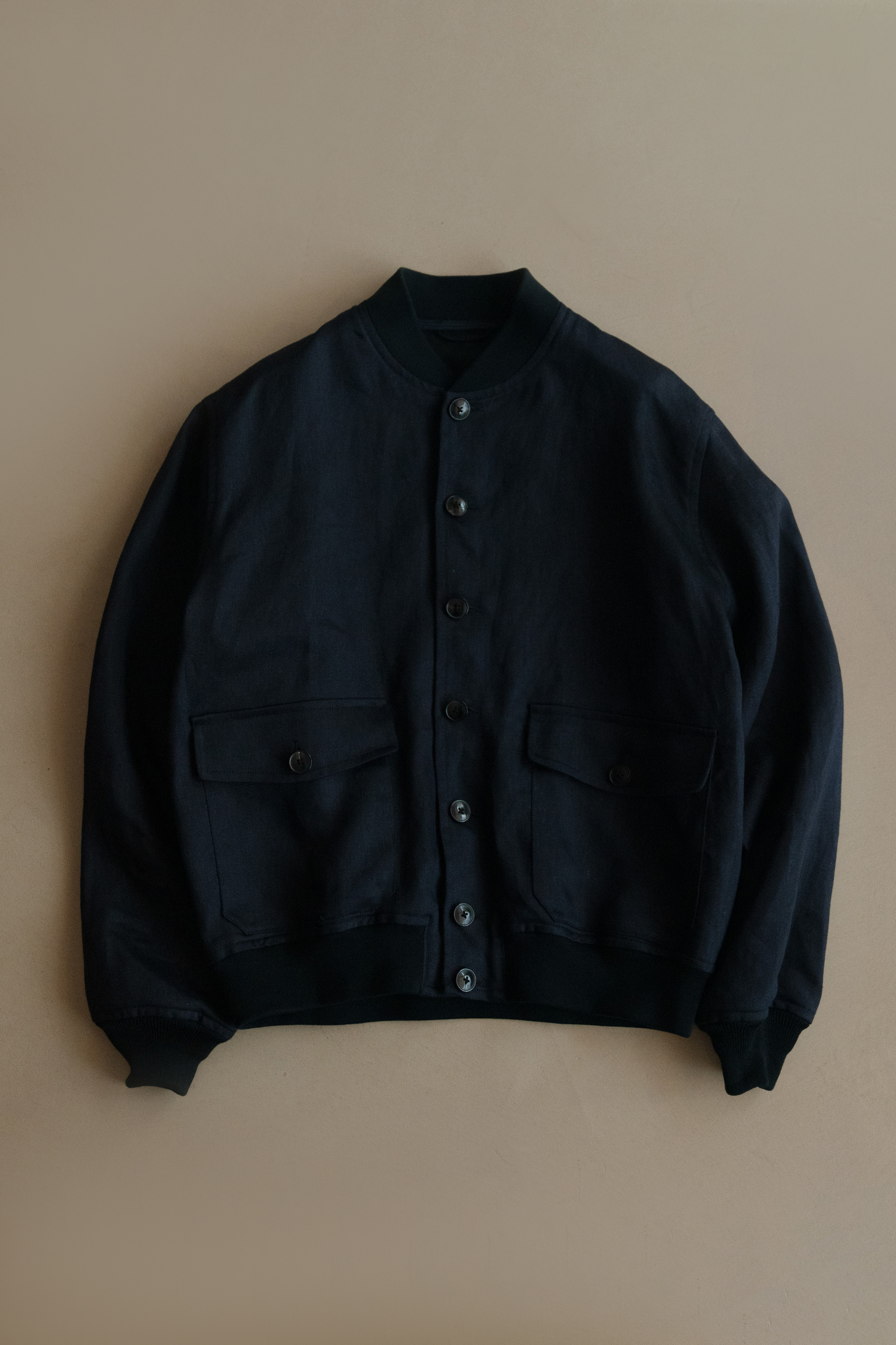 KAPTAIN SUNSHINE LINEN FLIGHT JACKET (2COL)