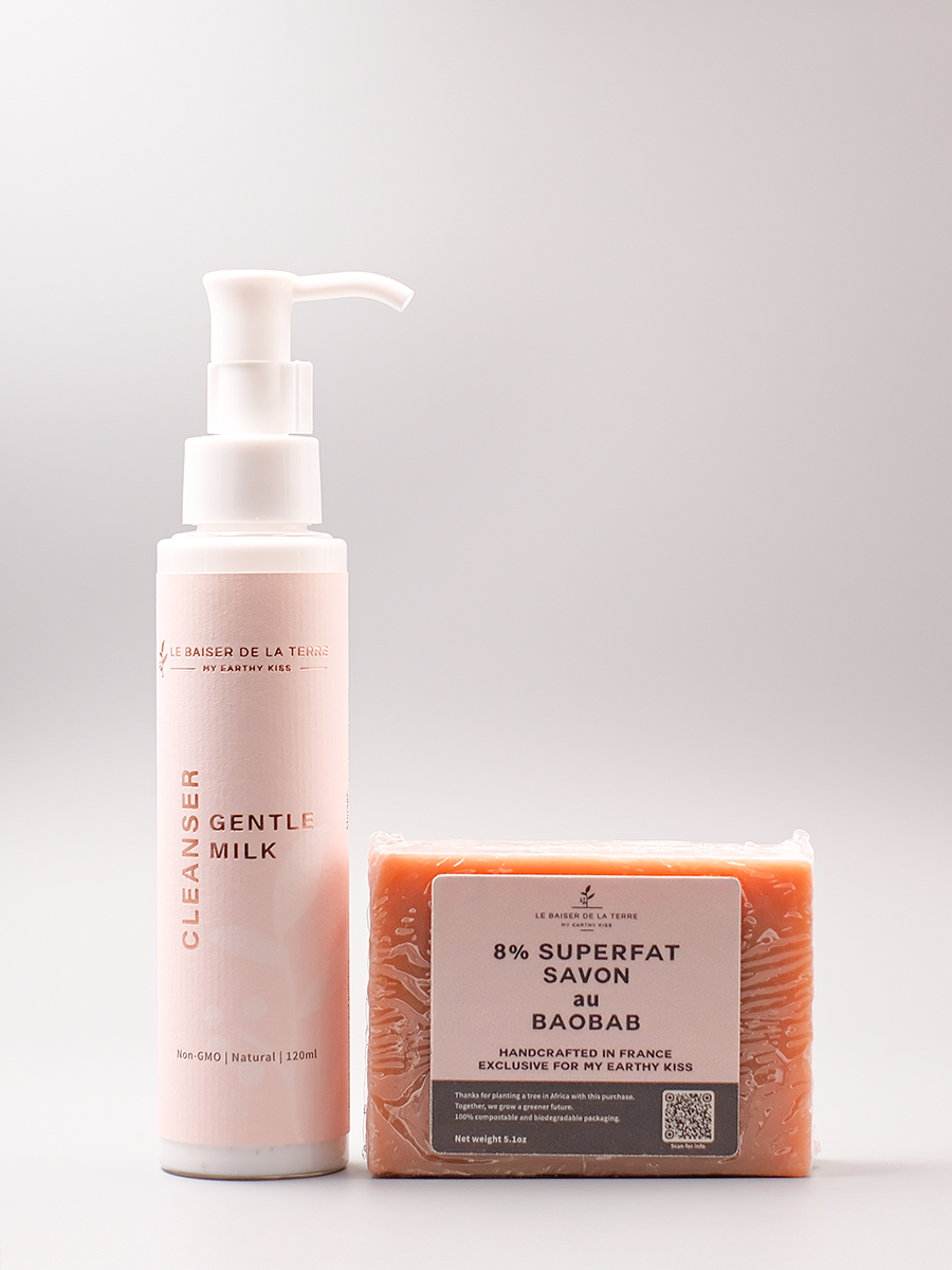 N1 Baobab + Milk | 舒緩淨顏套裝