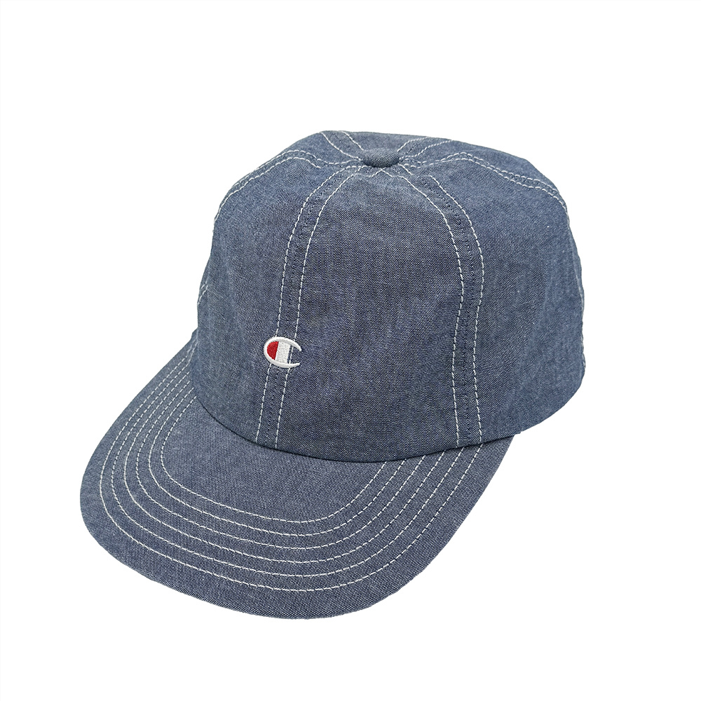 中性-日系 小C 刺繡 丹寧 棒球帽-藍色（C8-B706C-736）