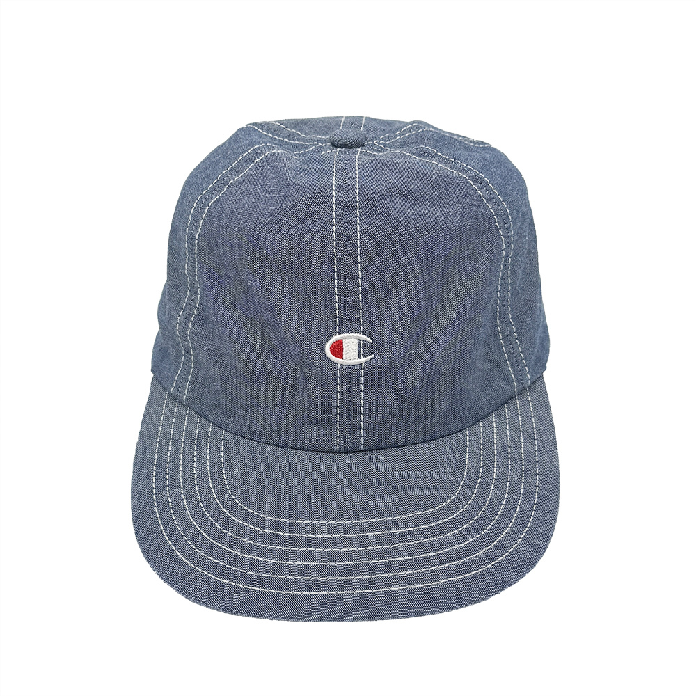 中性-日系 小C 刺繡 丹寧 棒球帽-藍色（C8-B706C-736）