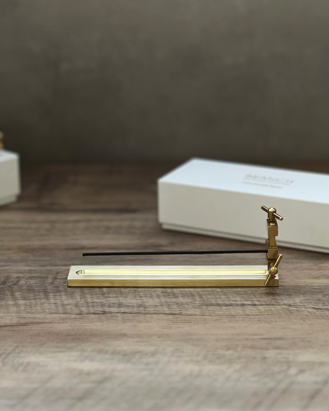 日本製 黃銅線香座 S｜West Village Tokyo