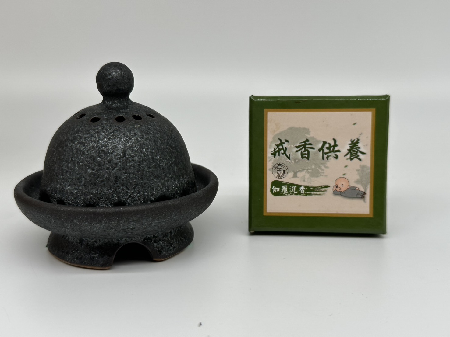 板橋院｜禪風薰香爐組 沉香靜心 片刻寧靜的療癒時光🌿 放鬆療癒、靜心冥想必備小物