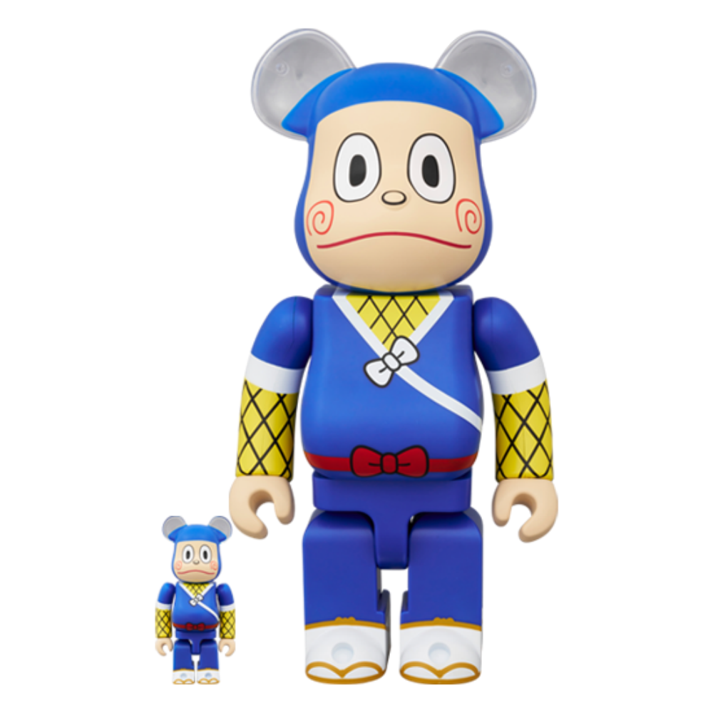 忍者小靈精 忍者ハットリくん 100％ & 400％ BE@RBRICK