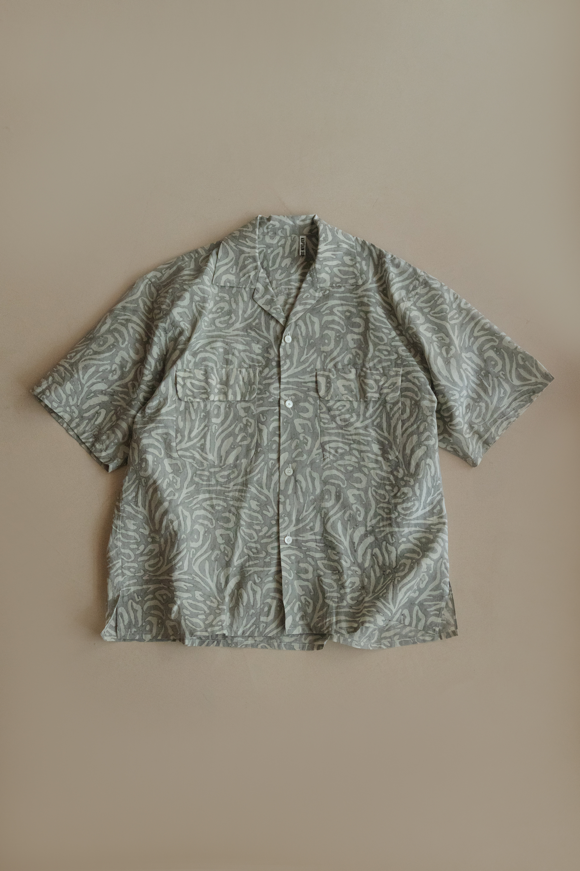 KAPTAIN SUNSHINE OPEN COLLARED SS SHIRT (2COL)