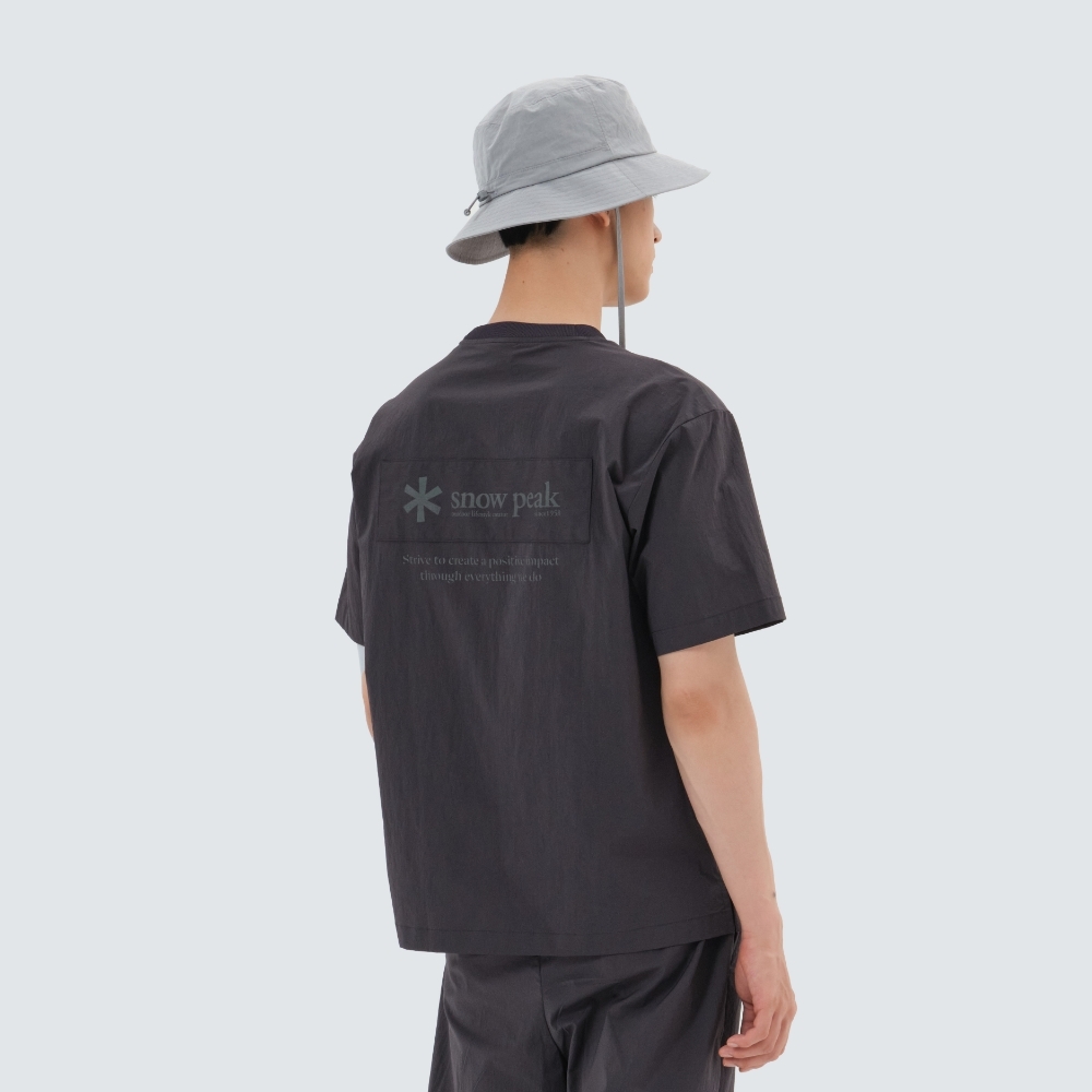 【代購】Snow Peak 雪諾必克 Root Woven Patch 梭織 貼徽 短袖 短T S25MMRTS82