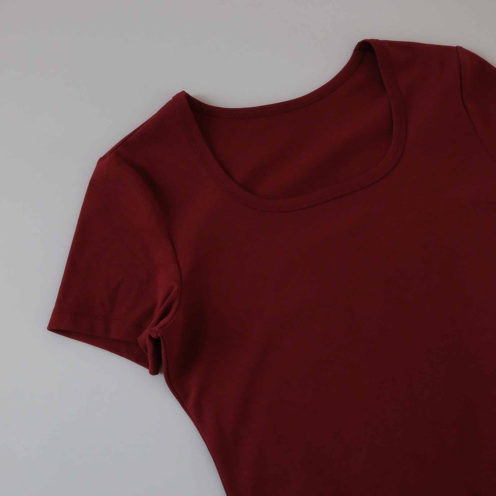 現貨 7177 包色必入款 大U領短袖TEE