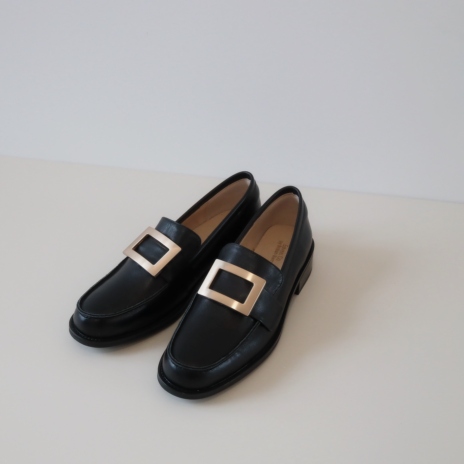 (預訂) SS2120 Lavinia Leather Platform Loafers