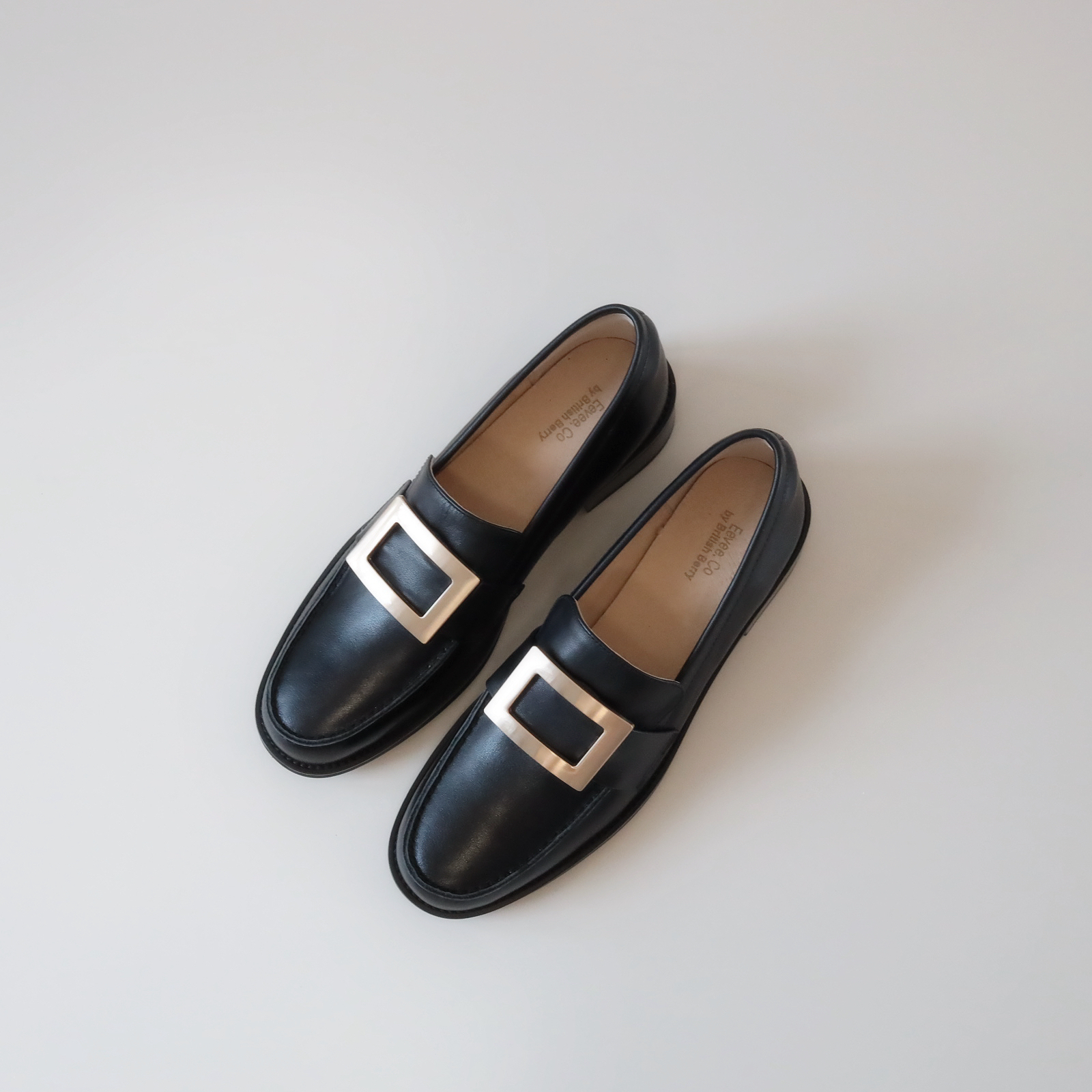 (預訂) SS2120 Lavinia Leather Platform Loafers